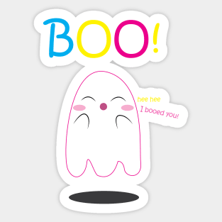 You've Been Booed Sticker